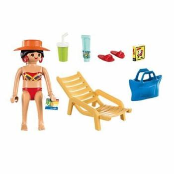 Playmobil Turistka s lehátkem