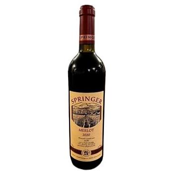 Springer Pavel Merlot 2020 14% 0,75l (7020292549233)