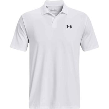 Under Armour PERFORMANCE 3.0  POLO Pánské golfové polotričko, bílá, velikost