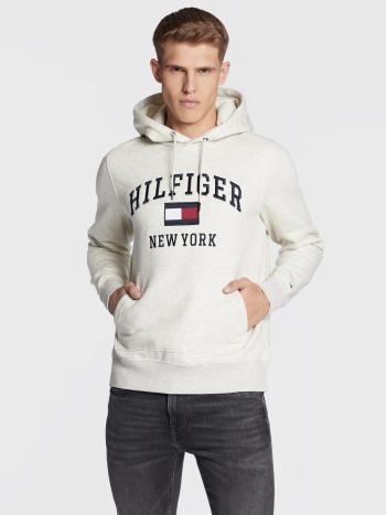 Tommy Hilfiger pánská béžová mikina - M (HGF)