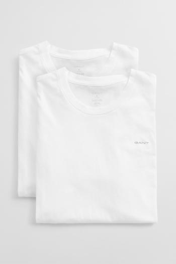 TRIČKO GANT C-NECK T-SHIRT 2-PACK WHITE