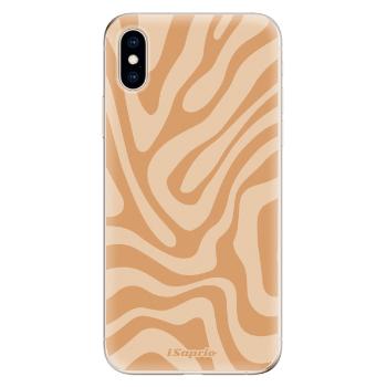 Odolné silikonové pouzdro iSaprio - Zebra Orange - iPhone XS