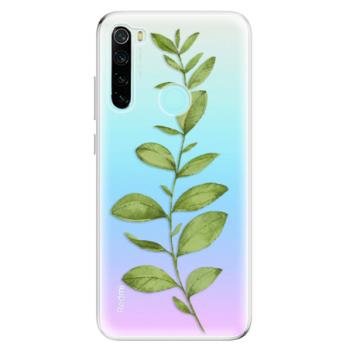 Odolné silikonové pouzdro iSaprio - Green Plant 01 - Xiaomi Redmi Note 8