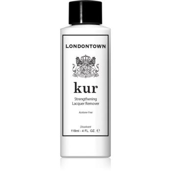 LONDONTOWN Kur Strengthening Lacquer Remover odlakovač na nehty 118 ml