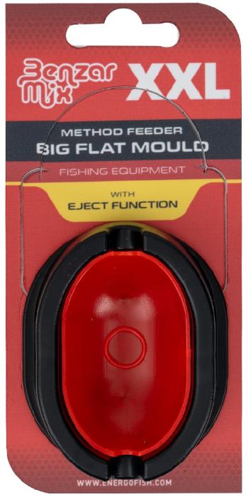 Benzar formička s tlačítkem method feeder big flat xxl