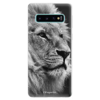 Odolné silikonové pouzdro iSaprio - Lion 10 - Samsung Galaxy S10