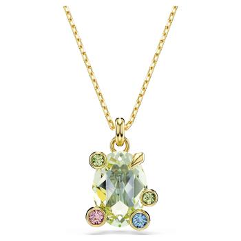 Swarovski Moderní pozlacený náhrdelník se Swarovski krystaly Gema 5705816