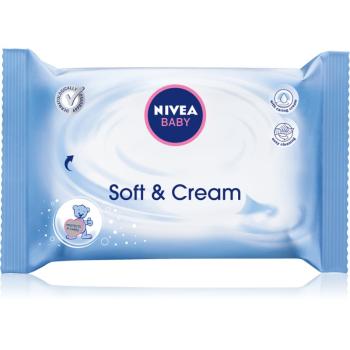 NIVEA BABY Soft & Cream čisticí ubrousky 57 ks