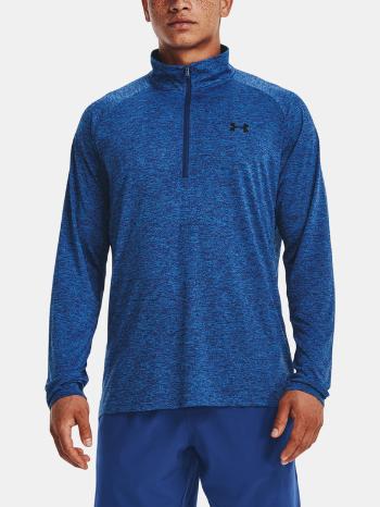 Under Armour UA Tech 2.0 1/2 Zip Triko Modrá