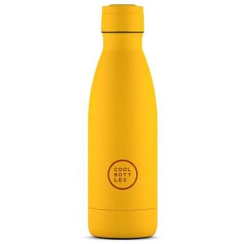 COOL BOTTLES TERMO 350 ML Termosz, sárga, méret