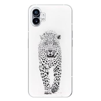 Odolné silikonové pouzdro iSaprio - White Jaguar - Nothing Phone (1)