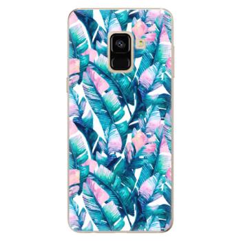 Odolné silikonové pouzdro iSaprio - Palm Leaves 03 - Samsung Galaxy A8 2018