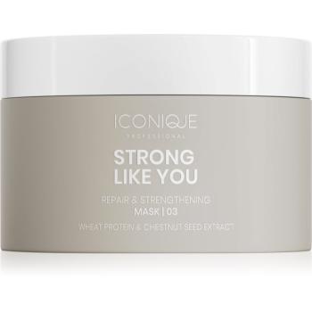 ICONIQUE Professional STRONG LIKE YOU Repair & Strengthening regenerační maska pro poškozené vlasy 200 ml
