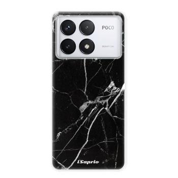 Odolné silikonové pouzdro iSaprio - Black Marble 18 - Poco F6 Pro