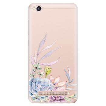 Odolné silikonové pouzdro iSaprio - Succulent 01 - Xiaomi Redmi 4A