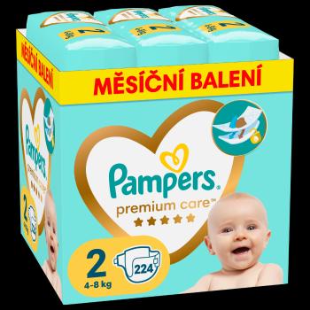 Pampers Premium Care vel. 2 4-8 kg dětské pleny 224 ks