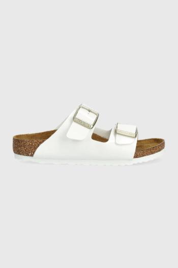 Dětské pantofle Birkenstock Arizona Kids BF bílá barva