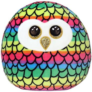 Ty Squishy Beanies Owen pernuță de pluș Multicolor Owl 3y+ 22 cm