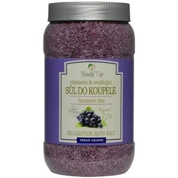 VIVACO Body Tip Relaxační sůl do koupele Hroznové víno 1200 g (8595635206894)