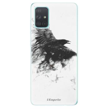 Odolné silikonové pouzdro iSaprio - Dark Bird 01 - Samsung Galaxy A71