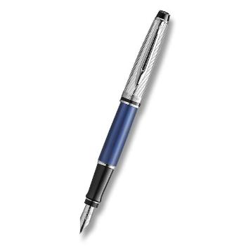 Plnicí pero Waterman Expert Deluxe Metalic Blue CT 1507/19576 - hrot F (slabý)