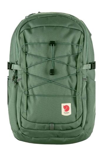 Batoh Fjallraven Skule 20 zelená barva, velký, hladký