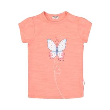 Salt and Pepper Tričko Butterfly pink