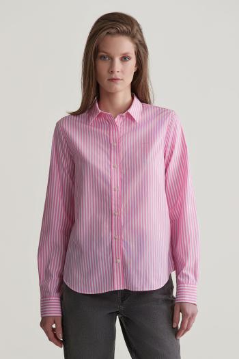 KOŠILE GANT REG POPLIN STRIPED SHIRT CANDY PINK