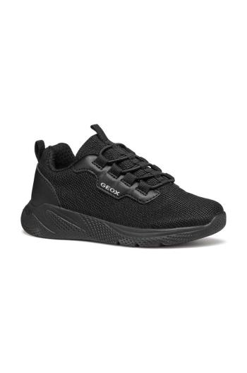 Dětské sneakers boty Geox SPRINTYE černá barva, J46GBA.01454