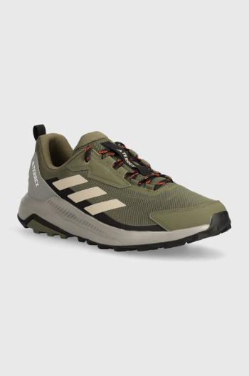 Boty adidas TERREX Anylander pánské, zelená barva, ID0894