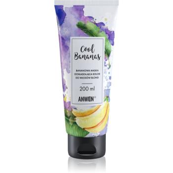 Anwen Cool Bananas farbiaca maska pre blond vlasy 200 ml