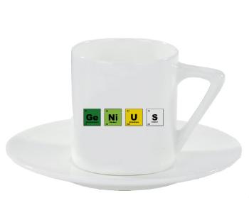 Espresso hrnek s podšálkem 100ml Genius