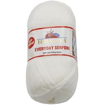 BELLATEX s.r.o. Příze Everyday Senfoni 100 g - 71000-01 bílá (9833)