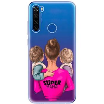 iSaprio Super Mama - Two Boys pro Xiaomi Redmi Note 8T (smtwboy-TPU3-N8T)