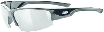 UVEX Sportstyle 215 Black/Litemirror Silver Cyklistické brýle