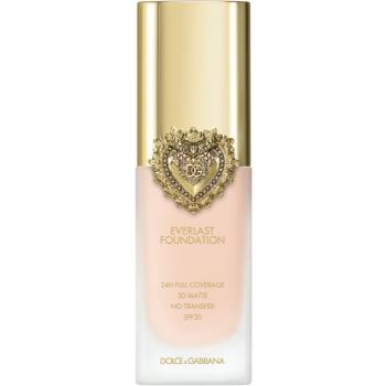 Dolce&Gabbana Flawless Everlast Foundation intenzivně krycí make-up s dlouhotrvajícím efektem SPF 20 odstín 02C LIGHT 27 ml