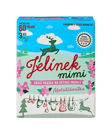 Jelínek mimi Prací prášek mateřídouška 3 kg