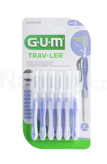 GUM Trav-Ler mezizubní kartáčky 0,6 mm 6 ks