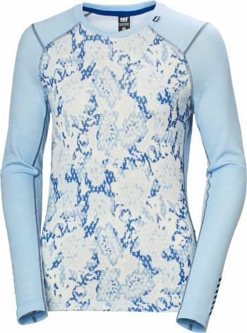 Helly Hansen Women’s LIFA Merino Midweight Graphic Long-Sleeve Crew Baby Trooper Floral Cross XS Termoprádlo