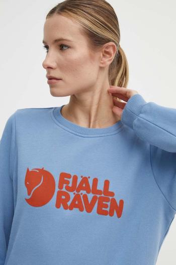 Bavlněná mikina Fjallraven Fjällräven Logo Sweater dámská, s potiskem, F84143