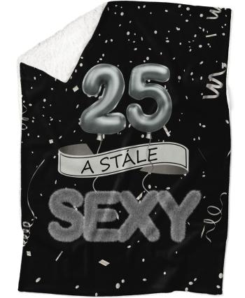 Deka Stále sexy – Černá (věk: 25, Podšití beránkem: ANO)