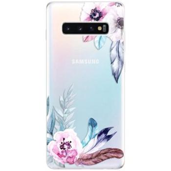 iSaprio Flower Pattern 04 pro Samsung Galaxy S10+ (flopat04-TPU-gS10p)