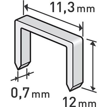 EXTOL PREMIUM spony, 12mm, 8852504 (8852504)