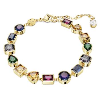 Swarovski Pozlacený náramek s barevnými zirkony Imber 5662925