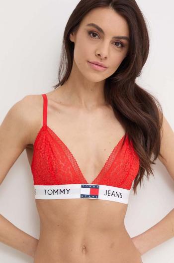 Podprsenka Tommy Jeans červená barva, UW0UW05156