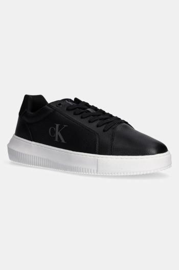 Sneakers boty Calvin Klein Jeans CHUNKY CUPSOLE LOW MG černá barva, YM0YM01253