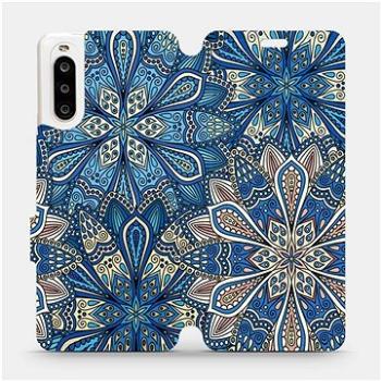 Flipové pouzdro na mobil Sony Xperia 10 II - V108P Modré mandala květy (5903516240791)