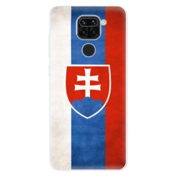 Odolné silikonové pouzdro iSaprio - Slovakia Flag - Xiaomi Redmi Note 9