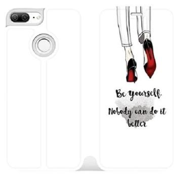 Flipové pouzdro na mobil Honor 9 Lite - M046P Be yourself (5903226255276)