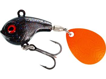 Westin nástraha dropbite spin tail jig black mamba - 3,4 cm 17 g